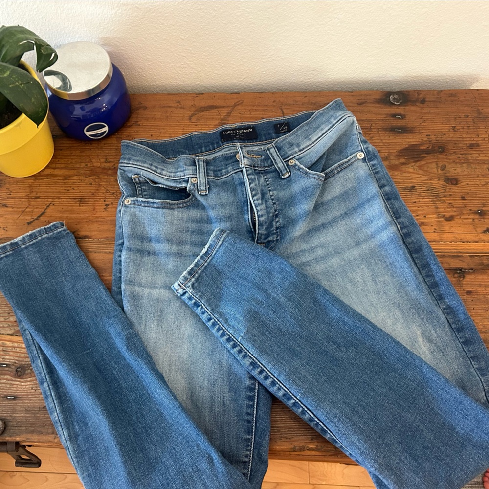 Lucky Brand Women's Blue Skinny Jeans